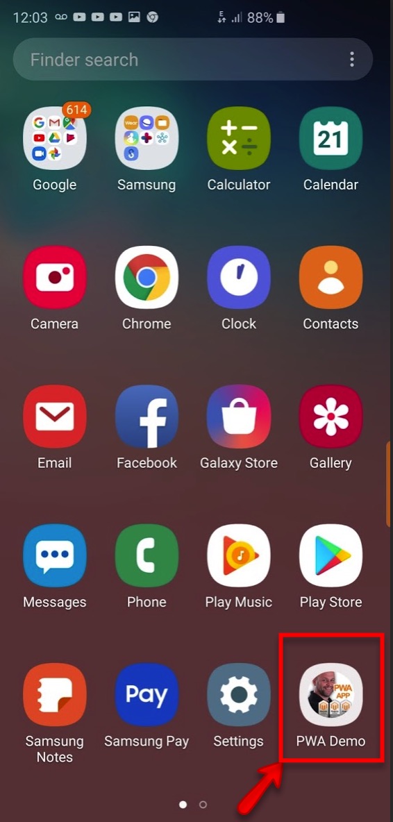 PWA on Android